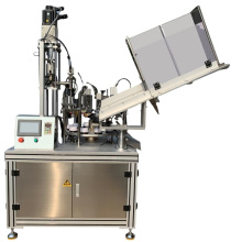Automatic soft tube filling and sealing machine